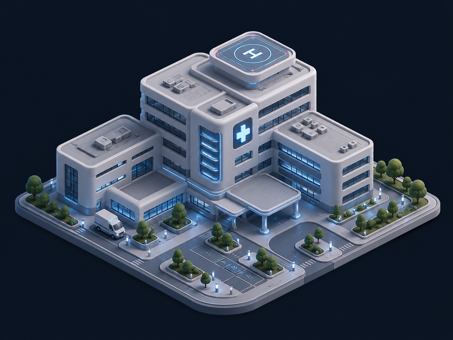 Campus hospitalario